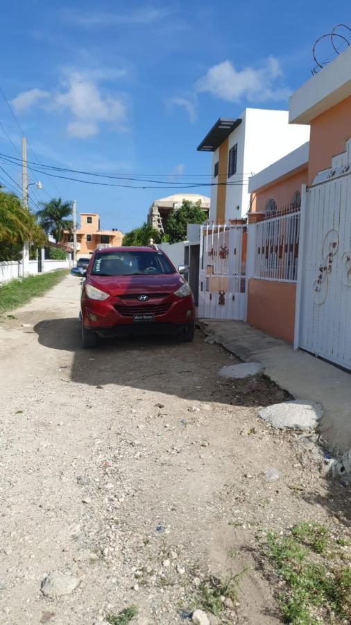 Casa Con Piscina Para Familia Boca Chica Buitenkant foto