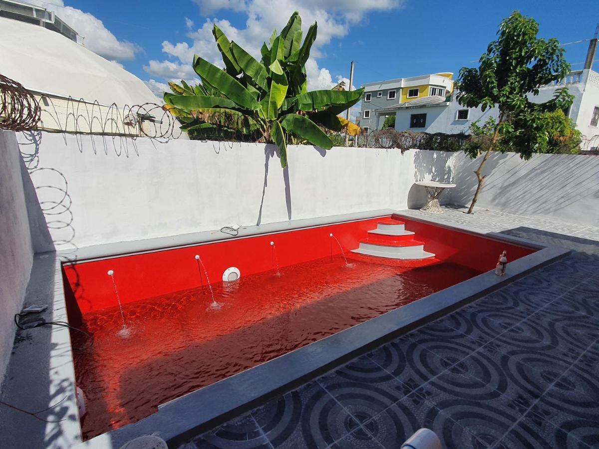 Casa Con Piscina Para Familia Boca Chica Buitenkant foto